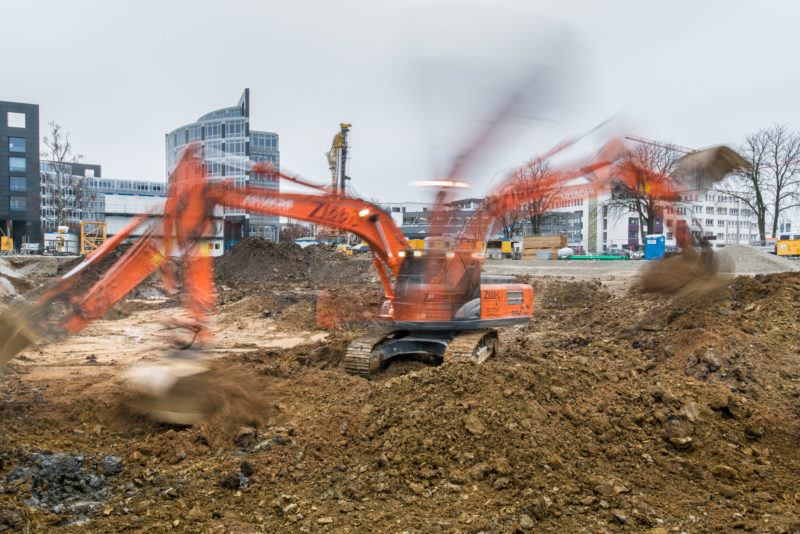 Personal photography: Digging is the nature of an excavator.