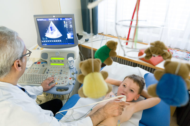 Healthcare photography:  In the children